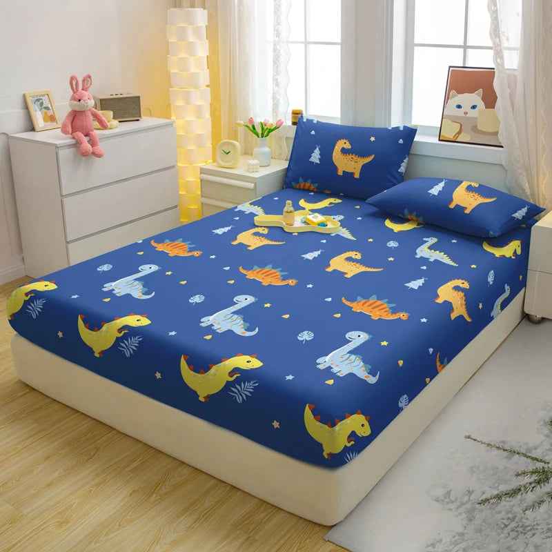 🦁 Wildly Cute! Animal Fitted Sheet for Happy Bedtimes - ThiGui