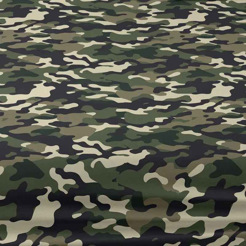 🪖Tough Look, Soft Touch! Green Camo Fitted Sheet for Adventurous Boys - ThiGui