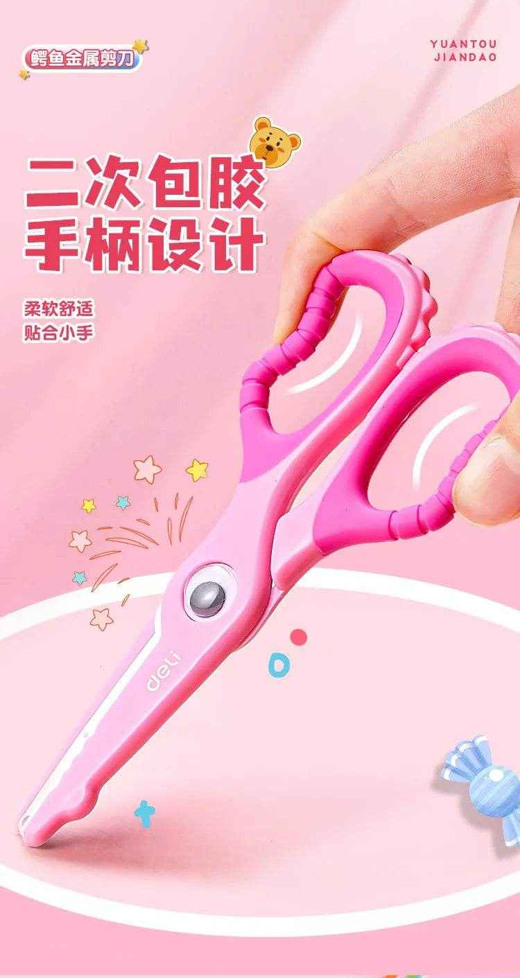 🎨Snip-Safe Fun! Adorable Cartoon Scissors for Little Hands & Big Ideas - ThiGui
