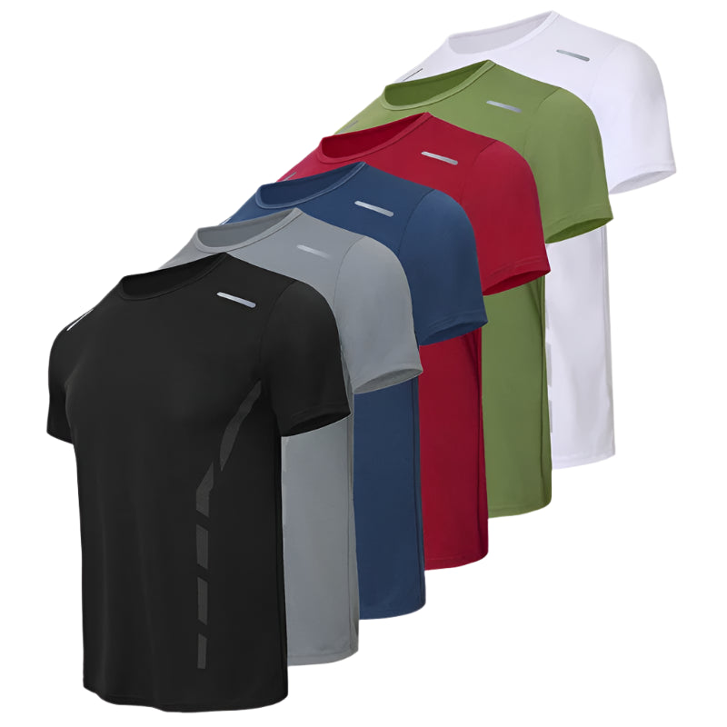 🏃‍♂️ 4-Pack Quick-Dry Sports Tees – Power Through Play & Practice 💦🔥 - ThiGui