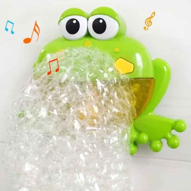 🫧 Bathtime Bubbles & Giggles – Musical Bubble Machine for Happy Splashy Tubs! 🐸 - ThiGui