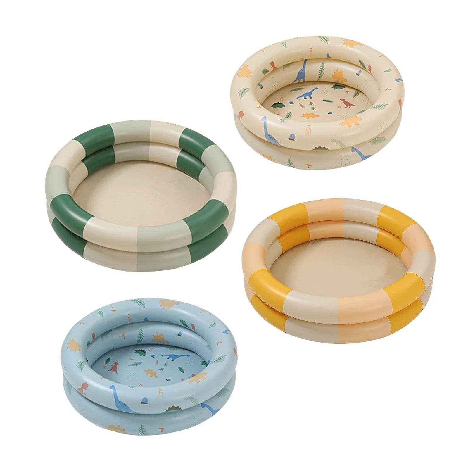 🐠Retro Inflatable Baby Pool for Boys in a Cute Family-Friendly Design for Backyard Fun - ThiGui