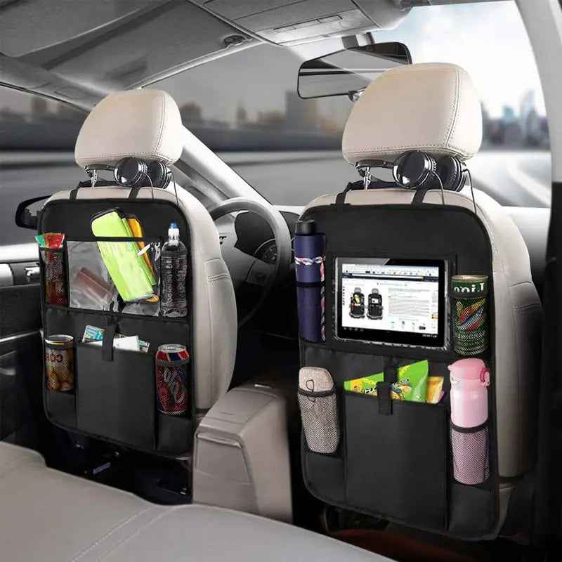 Road Trip Hero – Backseat Organizer with Tablet Holder for Tidy, Happy Car Rides! - ThiGui