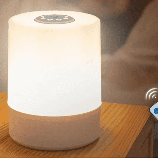 💡Bedtime Bliss – Soft Glow Night Light with Remote & Timer for Peaceful Evenings - ThiGui