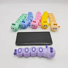 🐛⏰ Wind-Up Wiggly Caterpillar – Educational Fun That Moves! 🌀🐾 - ThiGui