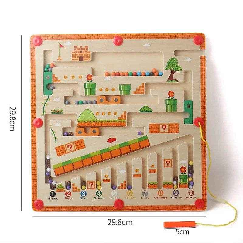 💡Montessori Magnetic Maze – A Colourful Puzzle Adventure for Clever Little Fingers - ThiGui