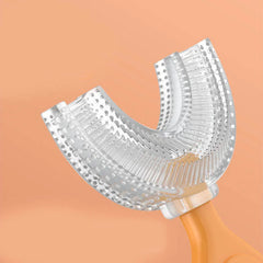 🦷 Gentle Silicone Toothbrush – Oral Care for Kids Ages 2 to 12 👶💧 - ThiGui