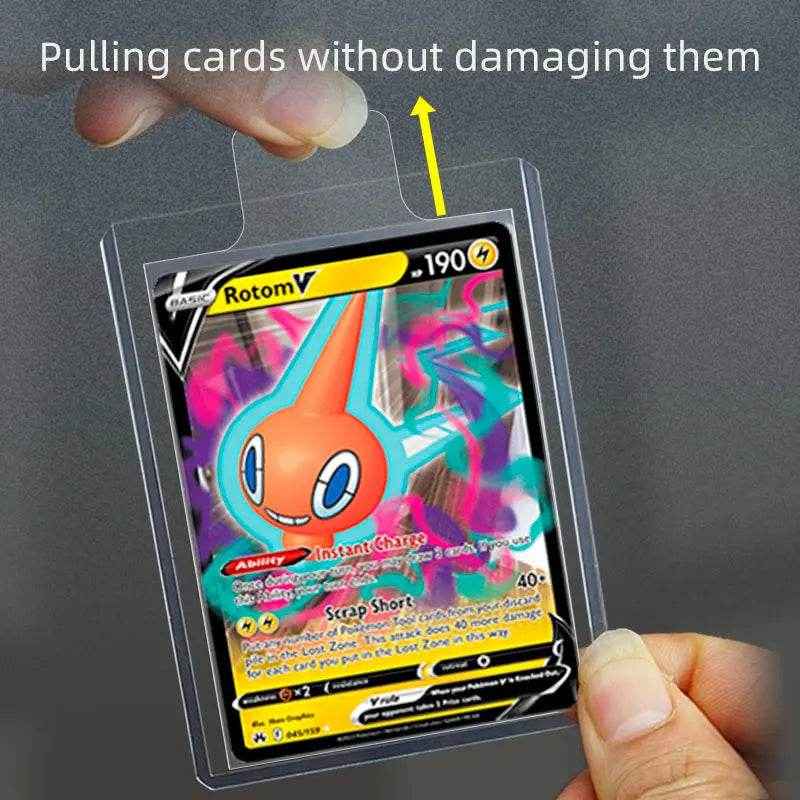 🛡️Super Handy Pull Tab Sleeves – Make Card Storage Easy for Your Little Collectors! - ThiGui