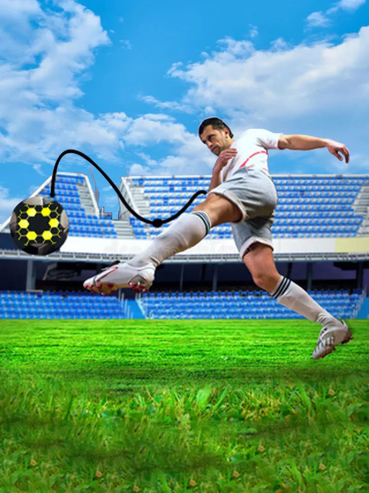 ⚽ Kids' Solo Kick Trainer | Football, Rugby & Volleyball Practice Buddy 🏃‍♂️🎯 - ThiGui