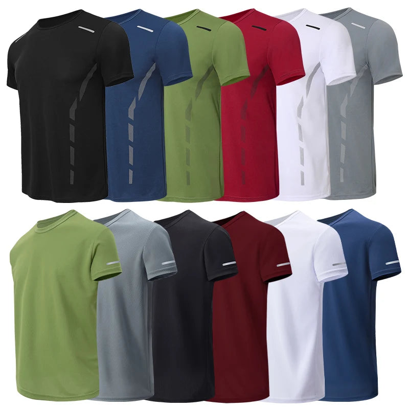 🏃‍♂️ 4-Pack Quick-Dry Sports Tees – Power Through Play & Practice 💦🔥 - ThiGui