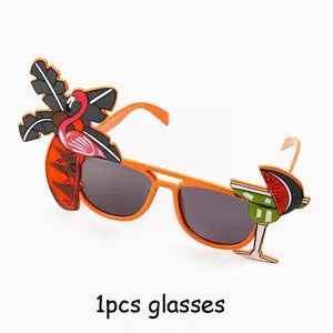 🦩 Party in Paradise – Tropical Luau Glasses for Endless Summer Fun! 🍍😎 - ThiGui