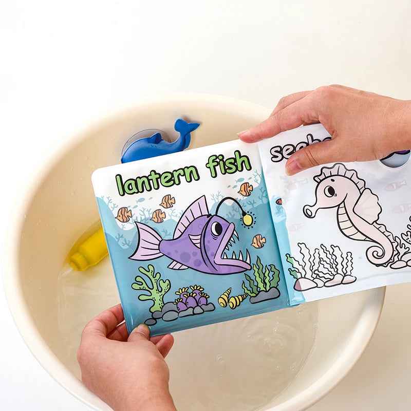 📖 Splash & Learn – Magic Bath Books That Reveal Colors with Water! 🛁🎨 - ThiGui