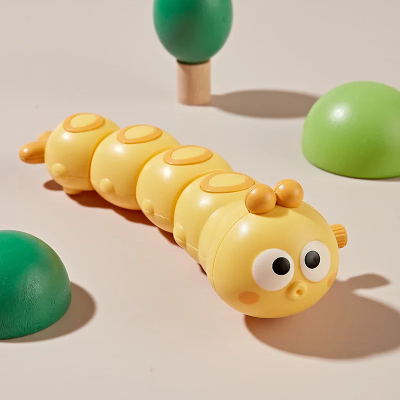 🐛⏰ Wind-Up Wiggly Caterpillar – Educational Fun That Moves! 🌀🐾 - ThiGui