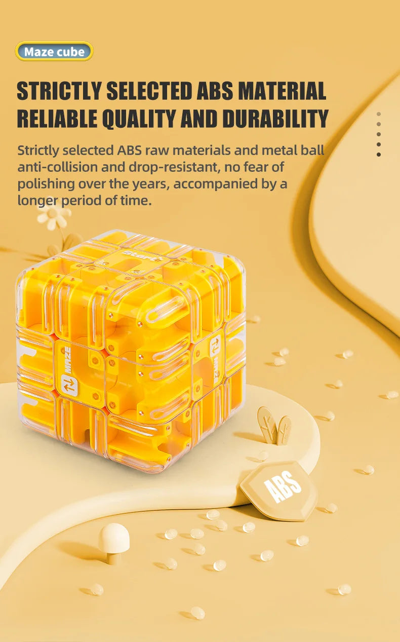 🌀🧩 3D Maze Magic Cube – Twist, Turn & Conquer the Labyrinth! 🎯💡 - ThiGui