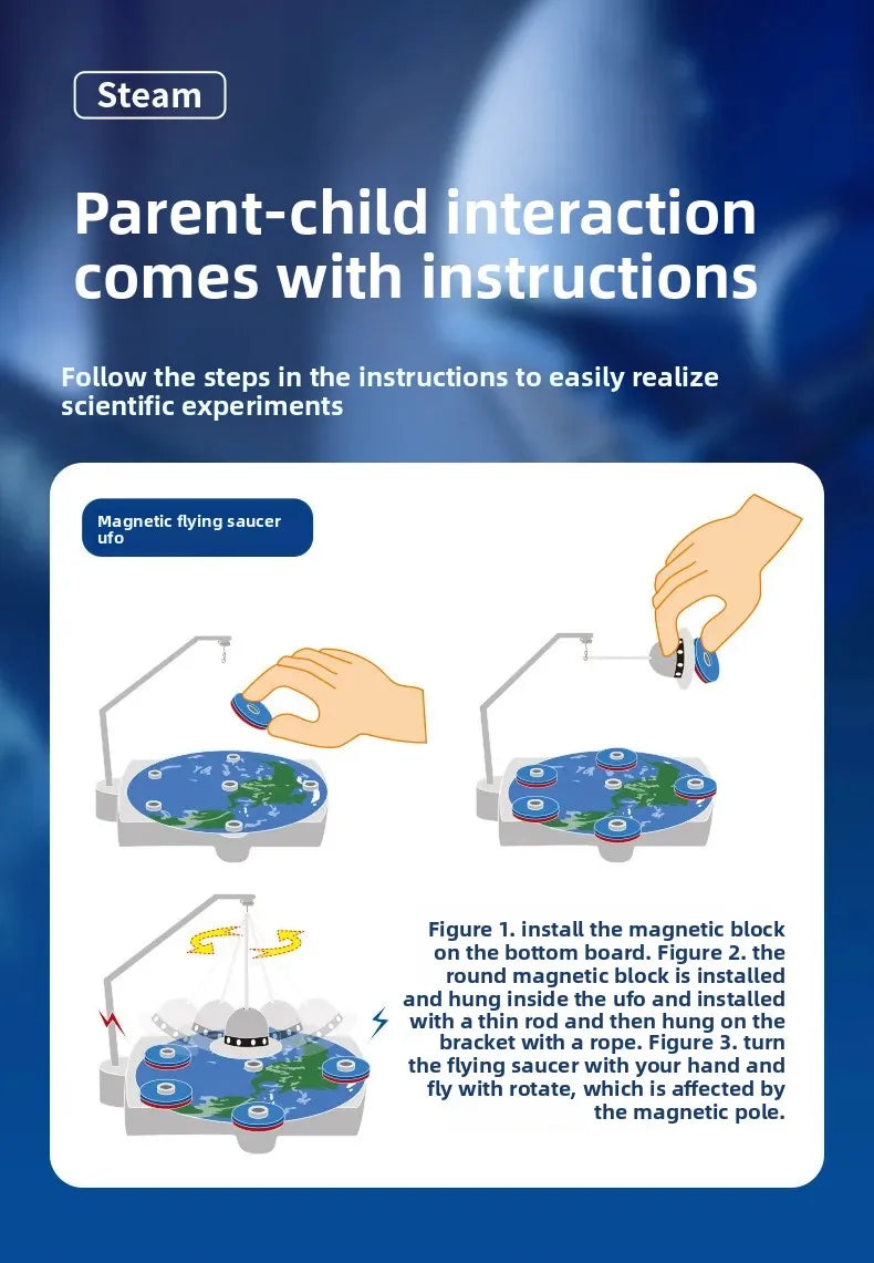🧲 Magnetic Wonder Lab – 12-in-1 Science Kit for Curious Boys! 🔬✨ - ThiGui