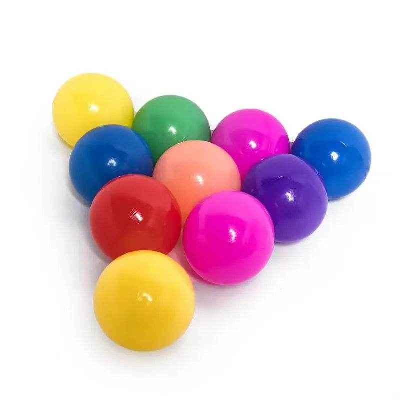 🧸100 Colorful Soft Ocean Balls – Perfect for Pool, Bath & Play Tent Fun! - ThiGui