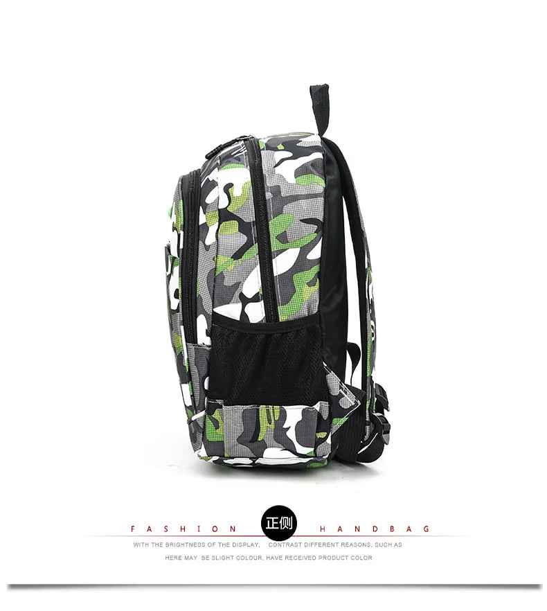 🎒Camouflage Cool! Rugged Backpack for School & Adventure-Loving Boys 🪖 - ThiGui