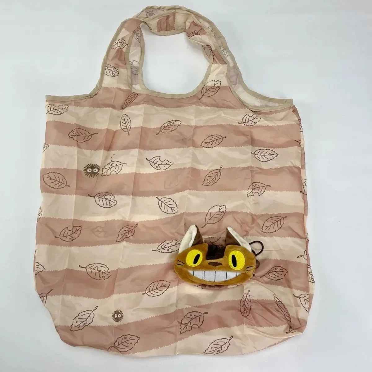 🛍️ Cartoon Foldable Tote Bag – The Must-Have Sidekick for Mums on the Go! 🐱🌈 - ThiGui