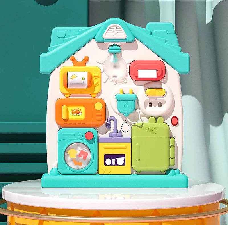 🎁Little Explorer’s Light-Up Busy Board – Switch, Learn & Play Anywhere! - ThiGui