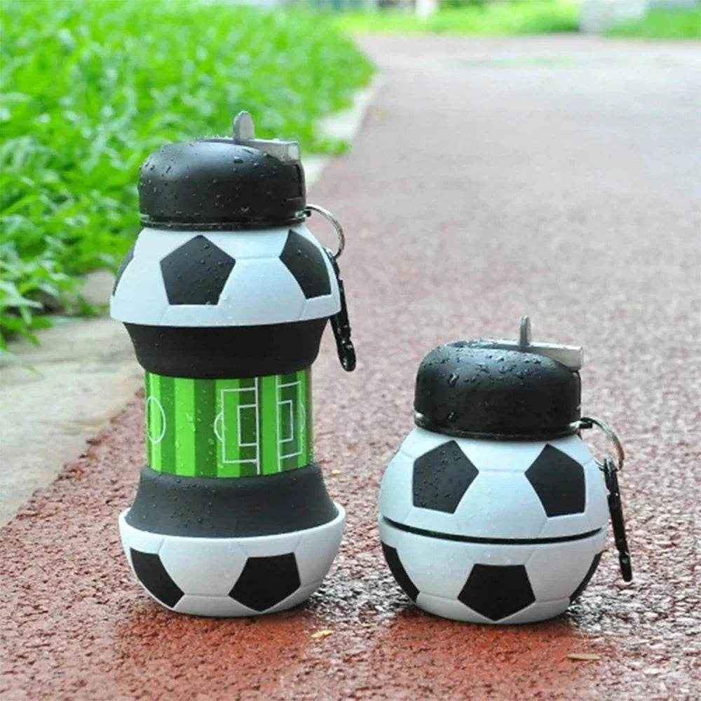 💧Foldable Sports Ball Water Bottle for Boys That’s Fun Practical and Perfect for School or Play - ThiGui