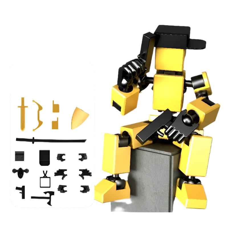 🎈Build, Twist, Transform – The Shape-Shifting Robot Toy That Brings Imagination to Life - ThiGui