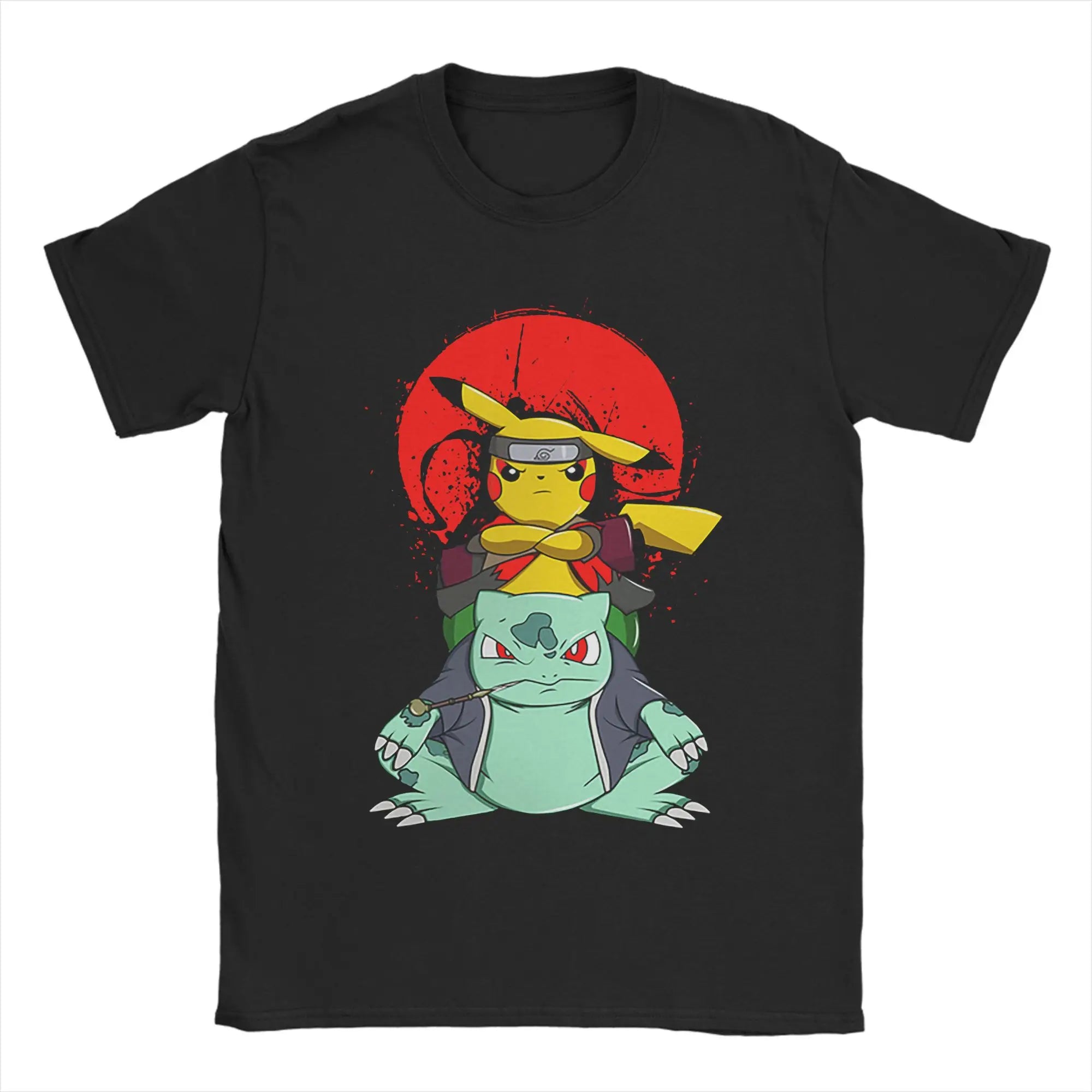 🟣 Cool Manga Ghost Cotton Tee 👕 Street Style for Trendy Boys - ThiGui