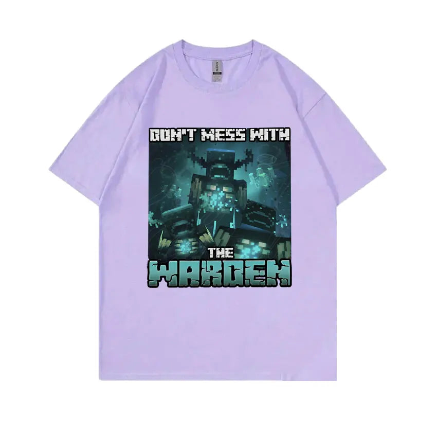 Game On Warden Tee 🎮🔥 Soft 100% Cotton Oversized Fun for Cool Boys - ThiGui