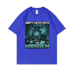 Game On Warden Tee 🎮🔥 Soft 100% Cotton Oversized Fun for Cool Boys - ThiGui