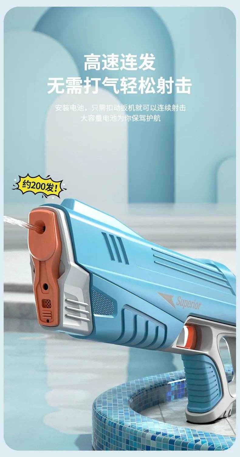 🎁Electric M416 Water Gun for Boys Who Want Epic Splash Battles This Summer - ThiGui