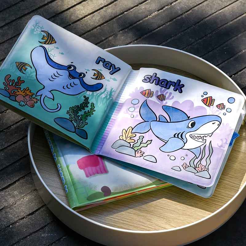📖 Splash & Learn – Magic Bath Books That Reveal Colors with Water! 🛁🎨 - ThiGui