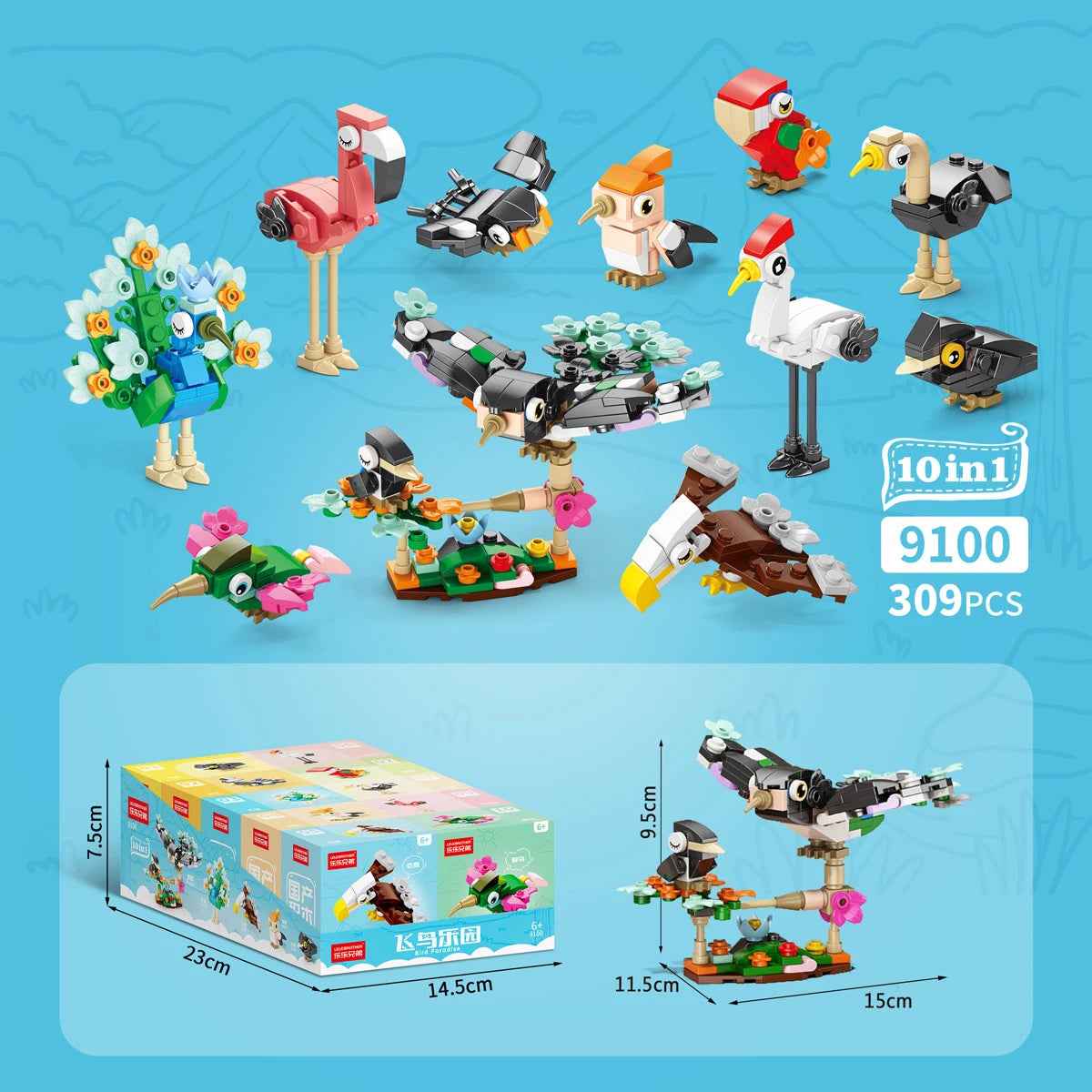 🐞 Tiny Bricks, Big Brains – Insect & Animal Diamond Block Kits for Clever Creators! 🐝🧩 - ThiGui