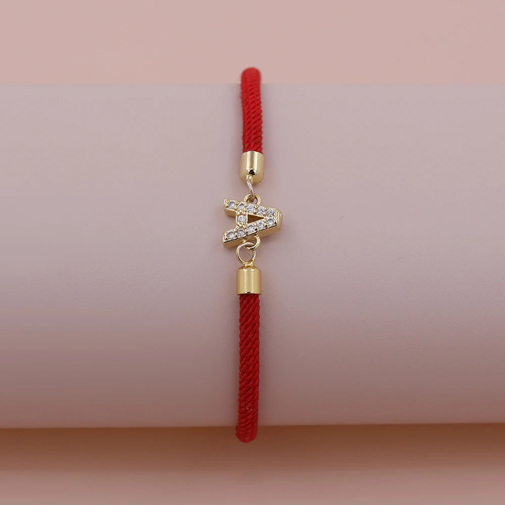 🧵 Initial Bracelet with Heart – A Simple & Stylish Merci for Maîtresse & School Stars! ✨ - ThiGui