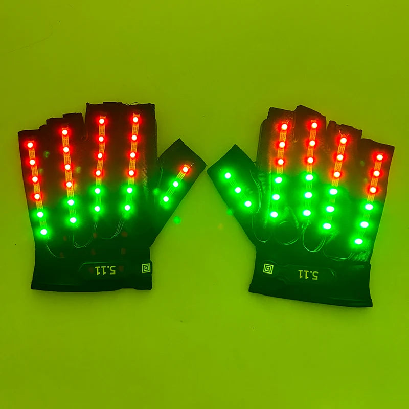 🧤 LED Glow Glasses + Gloves ✨ | Dance, Dazzle & Shine at Every Party! 🕺💡 - ThiGui