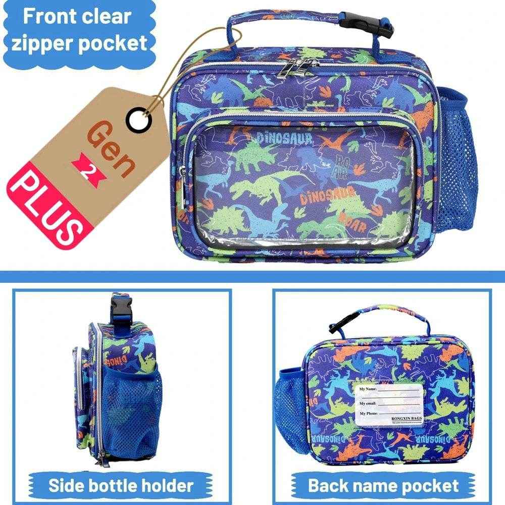 🛍️Dino Power Lunch Buddy – The Coolest Bag for Your Hungry Explorer! - ThiGui