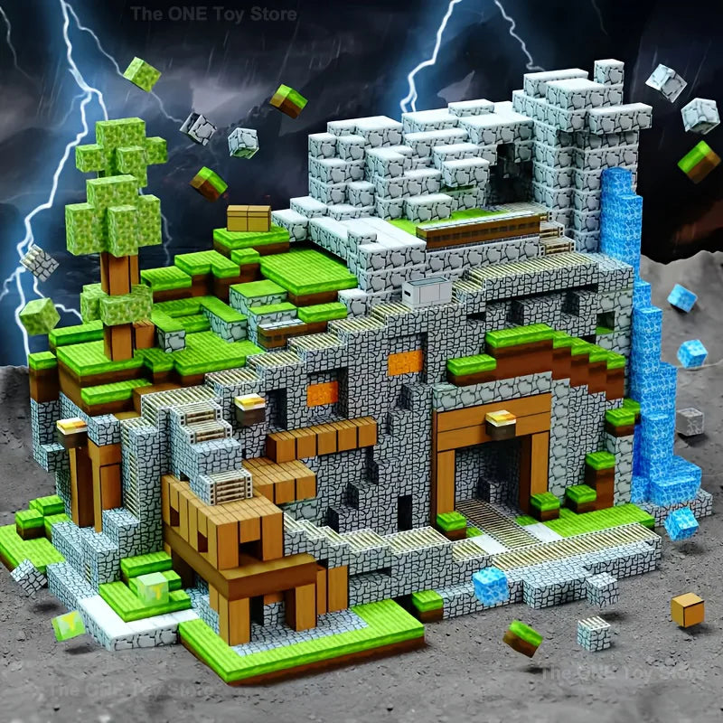 🧲 Build, Stack & Explore! Magnetic World Building Set for Creative Young Minds 🌍🔧 - ThiGui