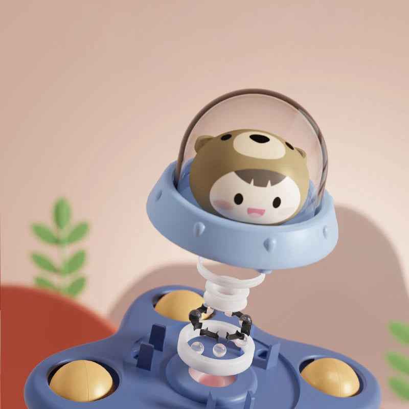 🌀 Stick, Spin & Smile – Suction Spinner Toy for Busy Little Hands! 🌈👶 - ThiGui