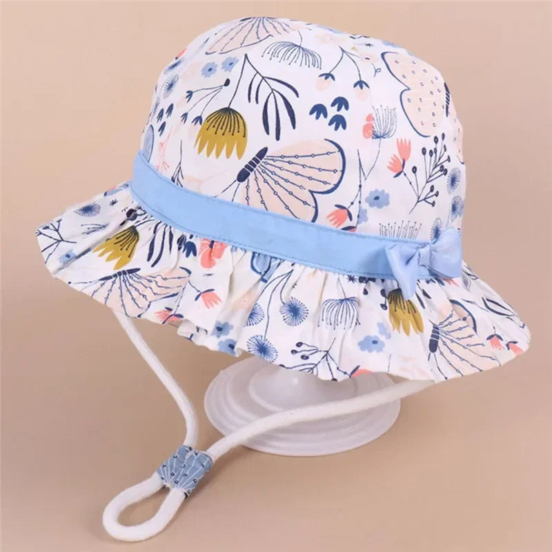 🧢 Cool & Covered! Lightweight Panama Bucket Hat for Babies & Toddlers ☀️🌿 - ThiGui