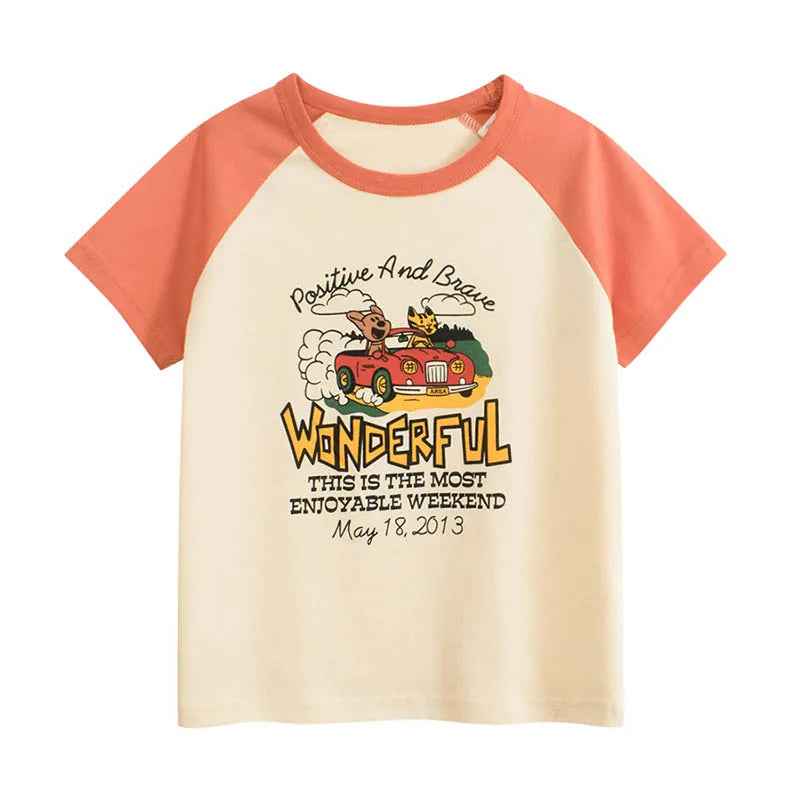 👕Cool & Comfy Cartoon Tees for Your Little Explorer (2–8Y) - ThiGui