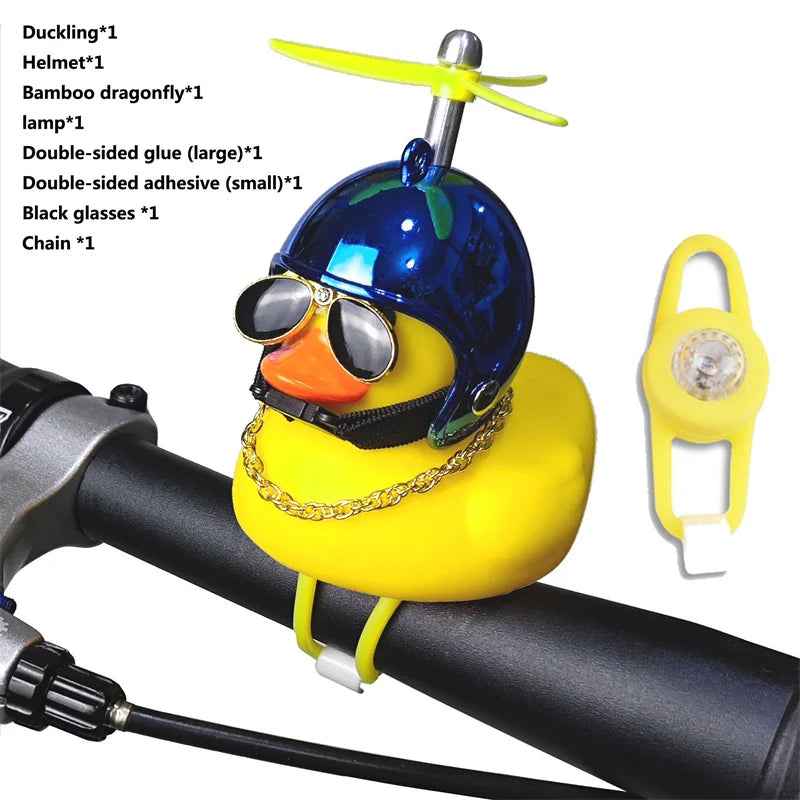 🚴Quack & Glow! The Little Yellow Duck That Lights Up Every Ride - ThiGui