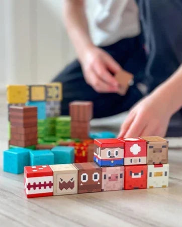 🧲 Build & Imagine! Magnetic Mine World Cube Set for Kids – Craft, Create, and Play 🎮🌍 - ThiGui
