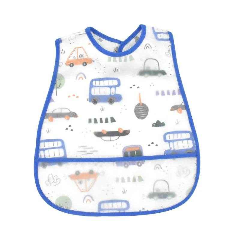 🍼Super Cute Waterproof Cartoon Bibs – Mealtime Magic for Messy Little Explorers! - ThiGui