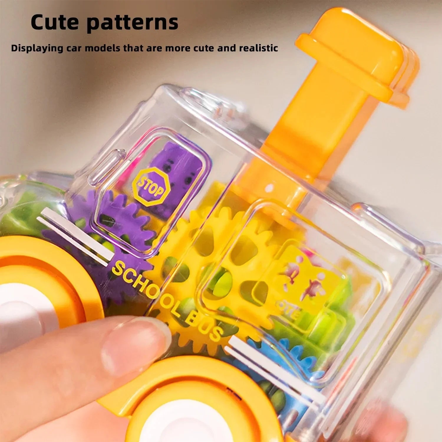 🚗 Zoom & Click Gear Car – Press-and-Go Fun for Curious Little Drivers! 🔧✨ - ThiGui