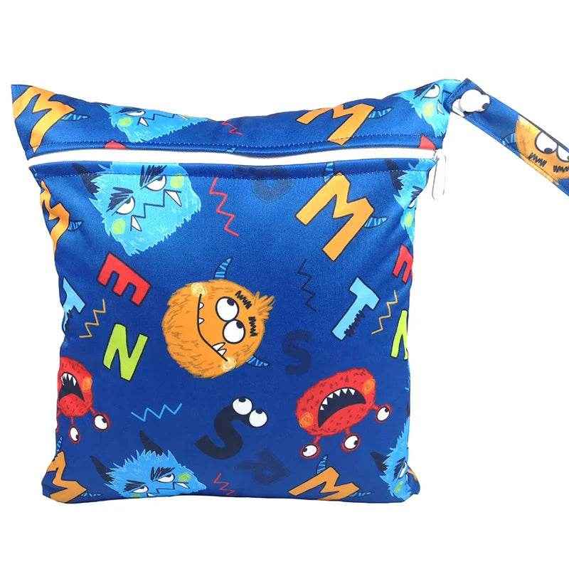 🌿 Mum’s Little Helper: Waterproof Reusable Wet Bag for Busy Days Out! 🍼 - ThiGui