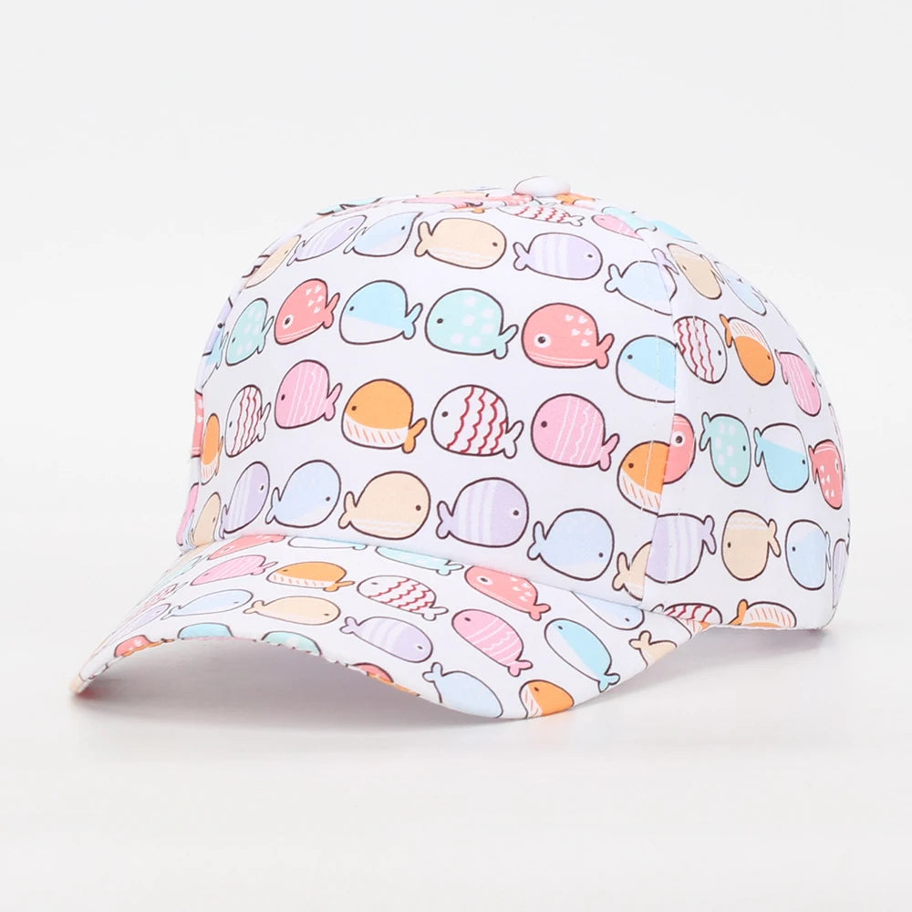 🧢 Stylish Summer Cap for Kids – Adjustable & Sun-Smart for 2–6 Year Olds! ☀️🌈 - ThiGui