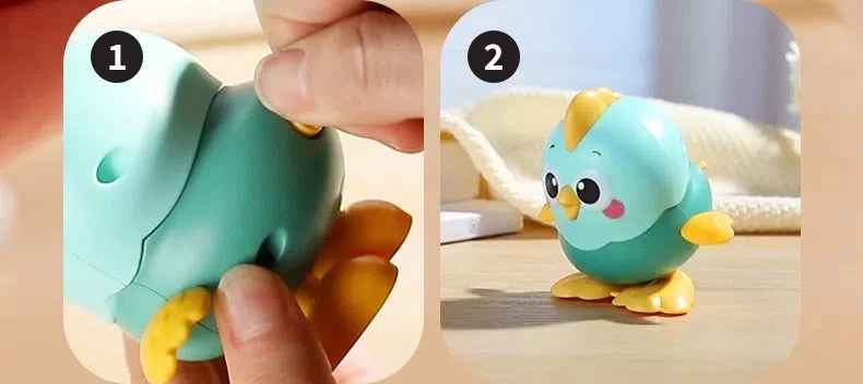 🐥 Clockwork Chick on a Chain – Waddling Fun for Little Ones! 💛⛓️ - ThiGui