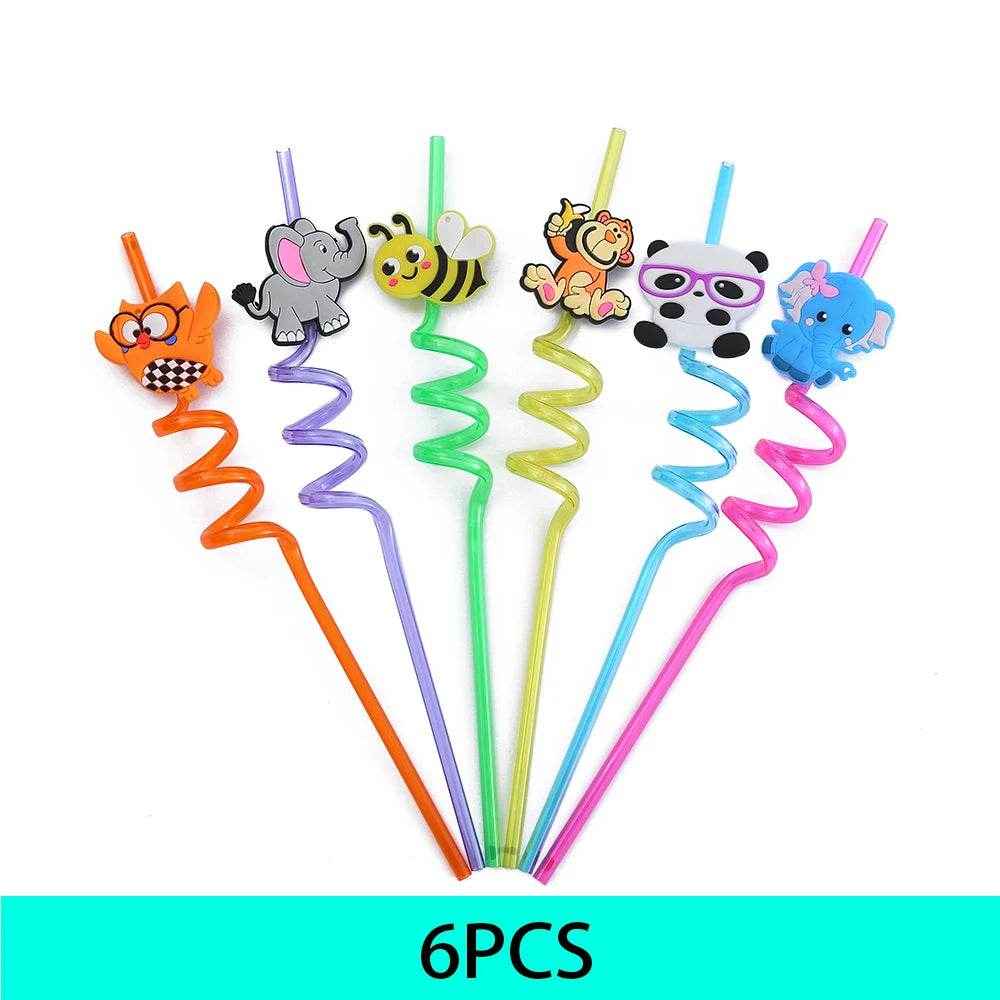 🐳 Sip, Smile & Splash – Reusable Ocean Animal Straws That Make Every Drink a Party! - ThiGui
