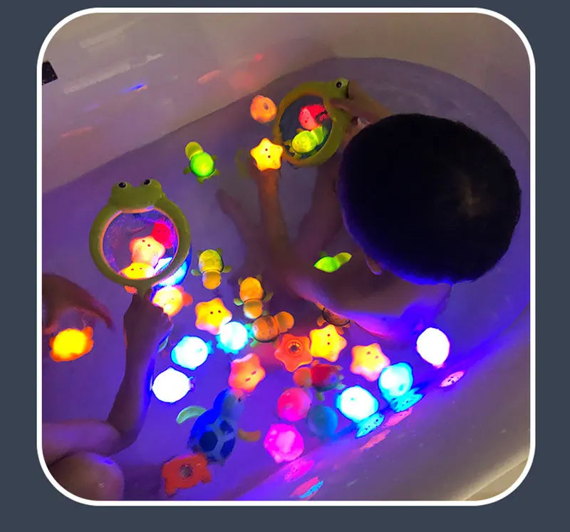 🐸Light-Up Floating Animal Friends – Make Bath Time Magical! 🛁 - ThiGui