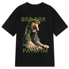 Italian Brainrot Meme Tee 😂🔥 Tralalero Tralala Cotton Y2K T-Shirt - ThiGui