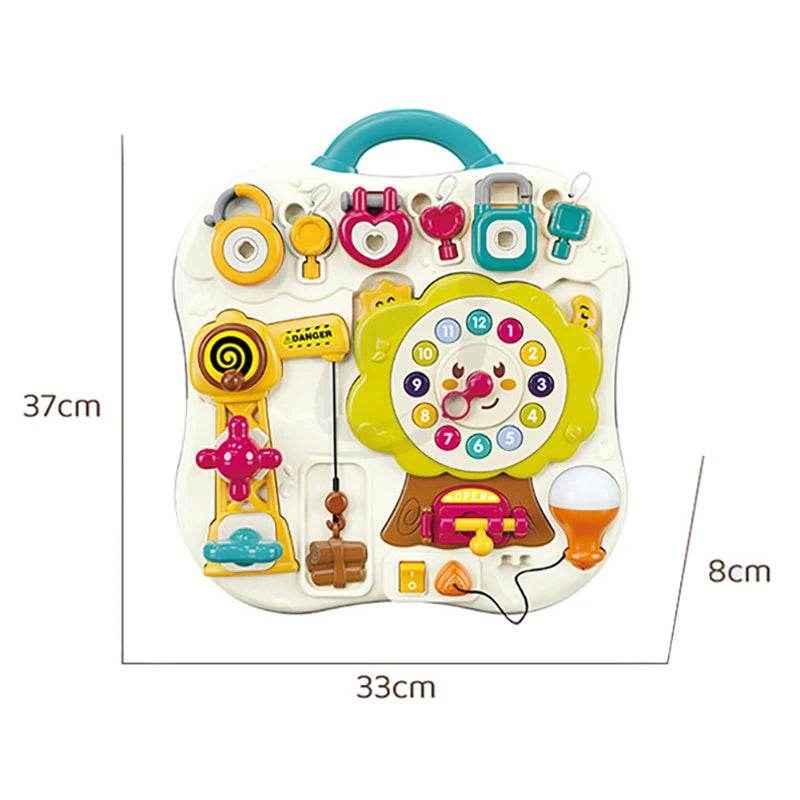 🧠 Montessori Magic on the Go ✨ Lights, Music & Switches for Curious Little Hands! - ThiGui