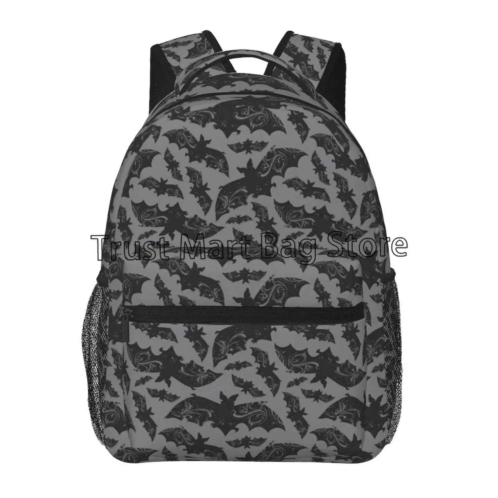 🎃 Spooky-Cute Halloween Bat Backpack – Perfect for School, Travel & Adventure! - ThiGui